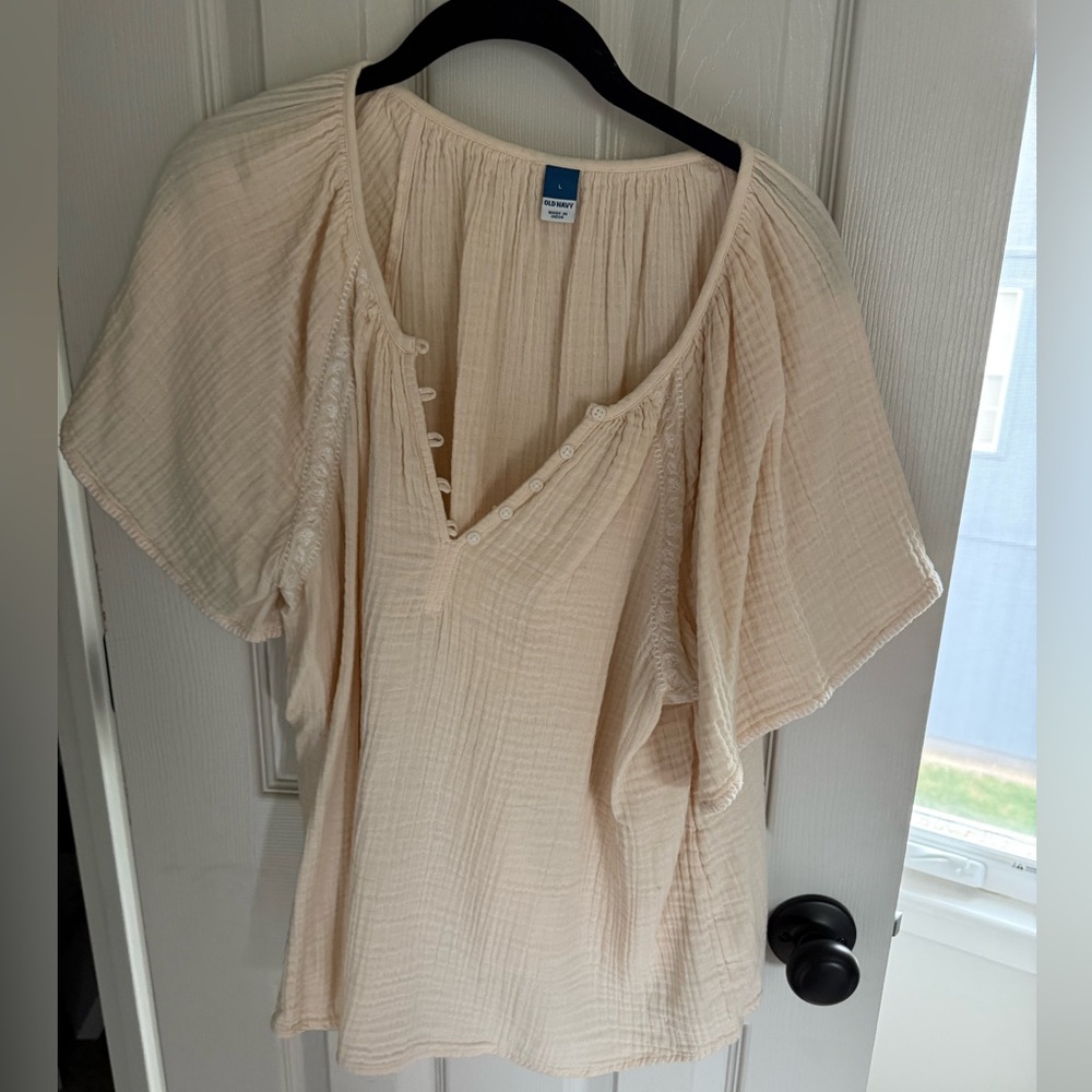 Short sleeve blouse